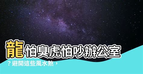 龍怕臭虎怕吵辦公室|【龍怕臭虎怕吵】龍怕臭？虎怕吵？揭開風水三大秘訣，事。